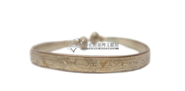 金屬製囍字刻紋手環藏品圖，第3張
