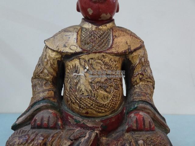木雕郭聖王神像藏品圖，第3張