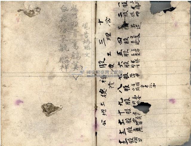 昭和十八年王殷鑑記事本藏品圖，第3張