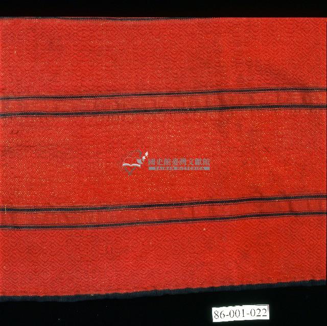泰雅族織品橫紋披肩藏品圖，第3張