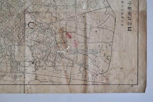 昭和十八年壹萬分之一臺中都市計畫圖藏品圖，第3張