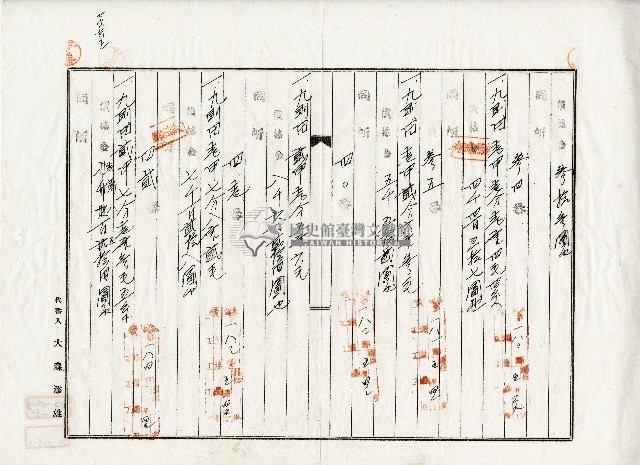 昭和二十年張薰予持分所有權相續登記申請書藏品圖，第3張