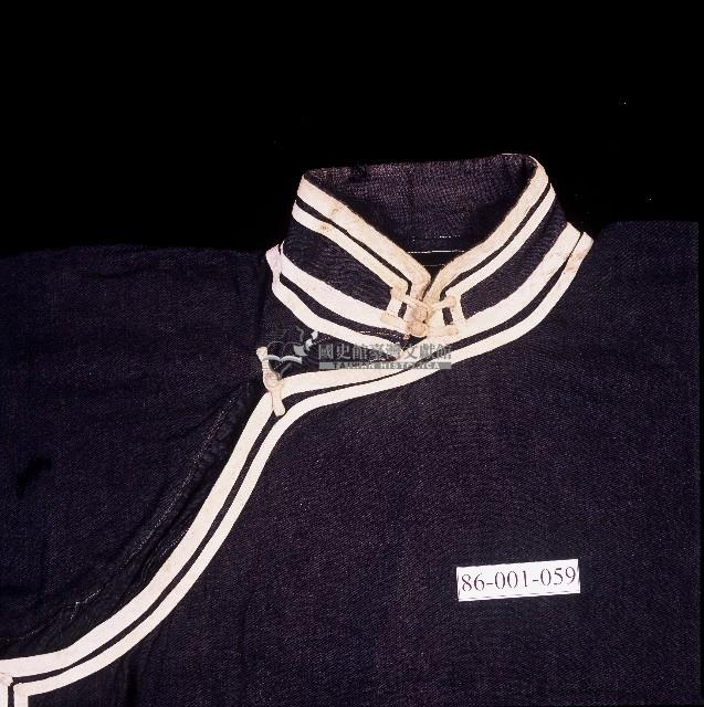 邵族波浪邊深色長袖上衣藏品圖，第3張