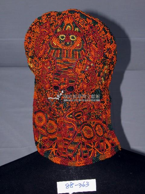 魯凱族珠帽藏品圖，第3張