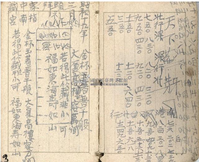 昭和十九年王殷鑑帳簿藏品圖，第3張