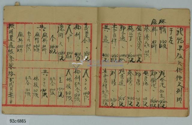 鄭樹記、張法帳簿藏品圖，第3張
