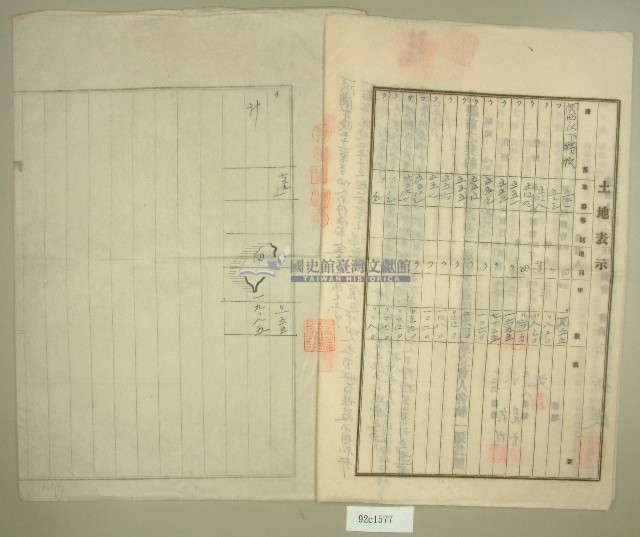 昭和十二年范朝燈等五人立土地賃貸借契約書藏品圖，第3張