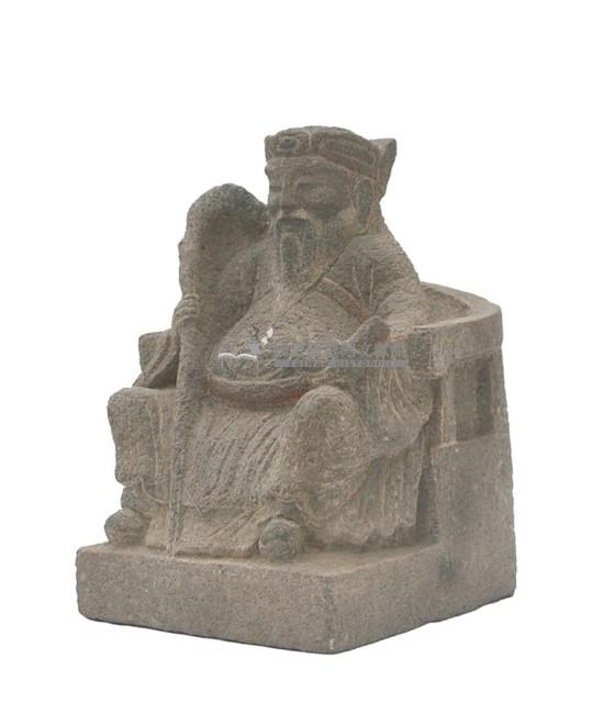 石雕土地公像藏品圖，第3張