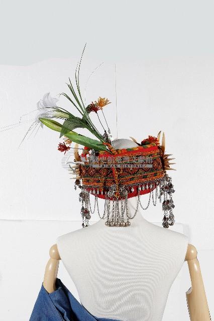 排灣族平民女頭冠藏品圖，第3張