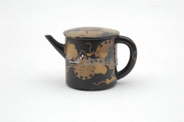 雪薄紋蔦雪輪蒔繪水注藏品圖，第3張