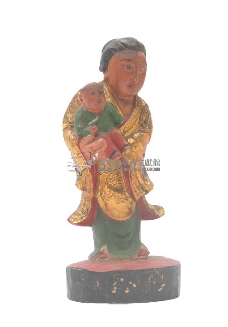 木雕鳥母像藏品圖，第3張