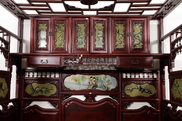 木製紅眠床藏品圖，第3張