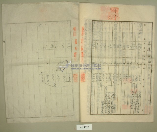 昭和四年范朝燈等六人立土地賃貸借契約書藏品圖，第3張