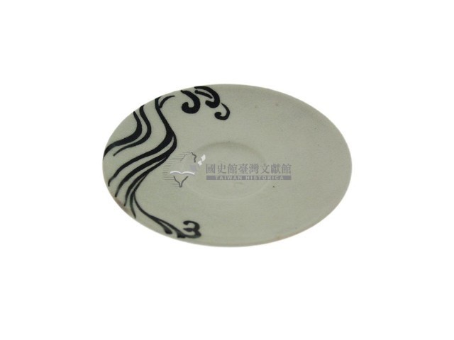 黑彩寫意海濤紋杯碟（多組）藏品圖，第3張