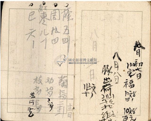 昭和十八年周天遊等帳簿藏品圖，第13張