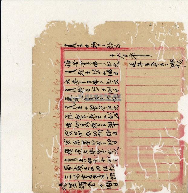 光緒二十年陳協隆號出入數簿藏品圖，第13張