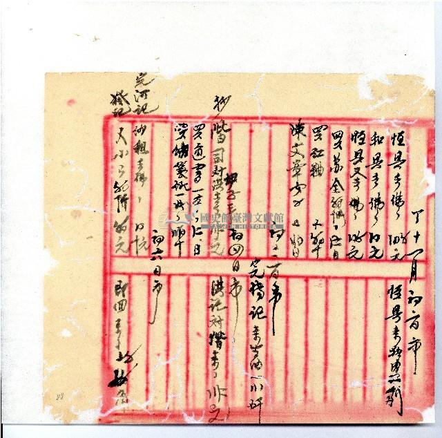 光緒廿二年廿三年廿五年協隆號日清簿藏品圖，第91張