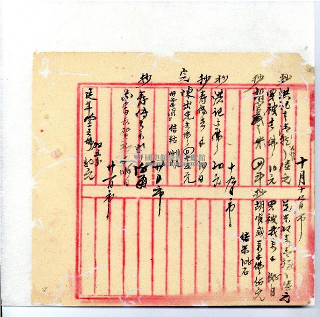 光緒廿二年廿三年廿五年協隆號日清簿藏品圖，第41張
