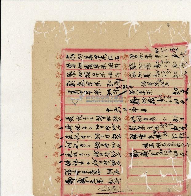 光緒二十年陳協隆號出入數簿藏品圖，第41張