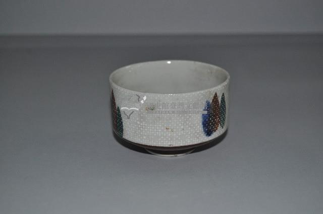 彩繪斑紋寬口杯藏品圖，第1張