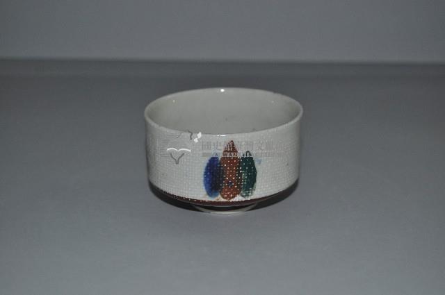 彩繪斑紋寬口杯藏品圖，第1張