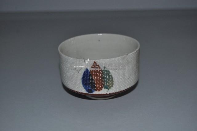 彩繪斑紋寬口杯藏品圖，第1張