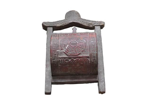 木製民用八卦避邪文物藏品圖，第1張