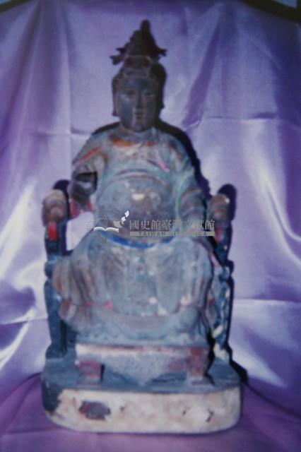 木雕臨水夫人李三娘像藏品圖，第1張