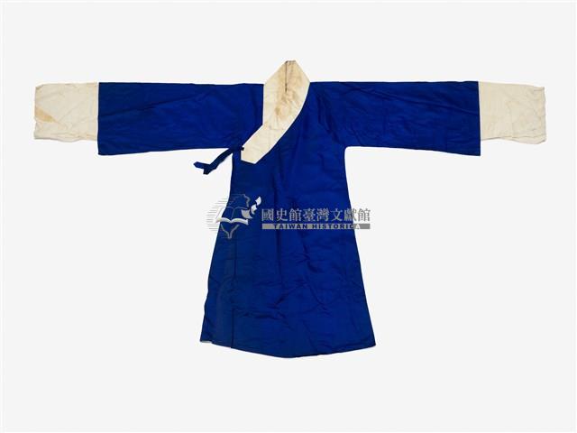 藍色長擺戲服藏品圖，第1張