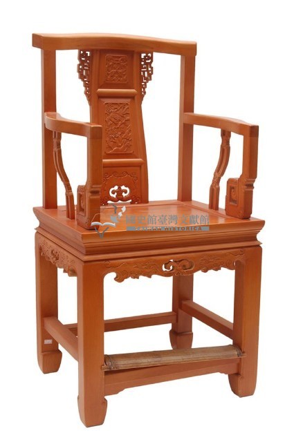木製漢式太師椅藏品圖，第1張