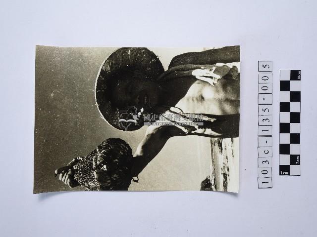 戴斗笠者藏品圖，第1張