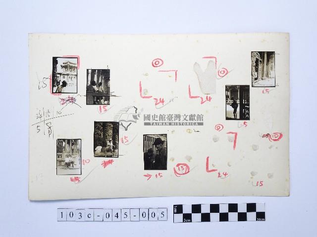 黃則修攝龍山寺系列照片佈展樣版5藏品圖，第1張