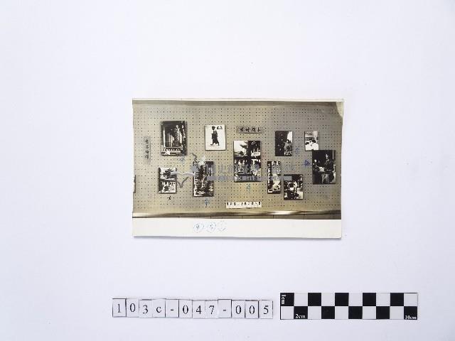 黃則修攝龍山寺系列照片民國五十年展覽會佈展樣版5藏品圖，第1張
