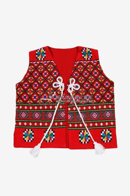 卑南族長老背心藏品圖，第1張