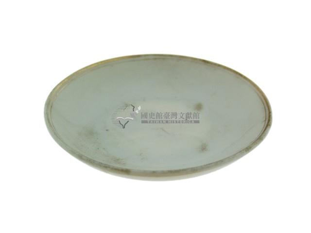 帶款白瓷碟藏品圖，第1張