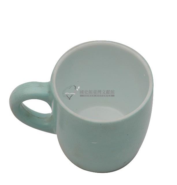 水藍色提把玻璃杯藏品圖，第1張