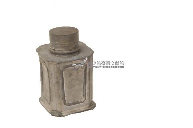 四倭角鍚製茶葉蓋罐藏品圖，第1張