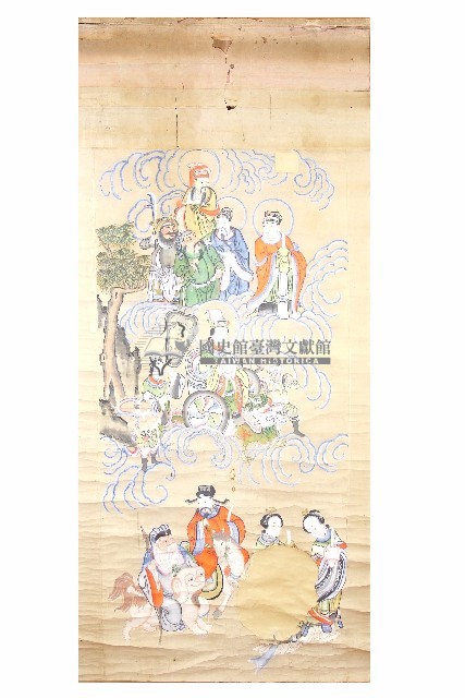 東勢客家寺廟拜懺掛軸藏品圖，第1張