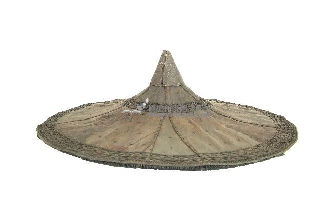 達悟族女用椰鬚笠帽藏品圖，第1張