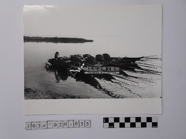 黃則修攝撈蜆船藏品圖，第1張