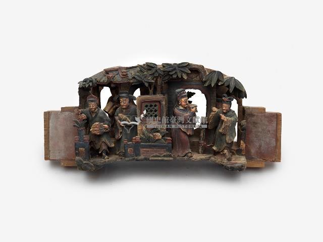 寺廟木構件文物藏品圖，第1張