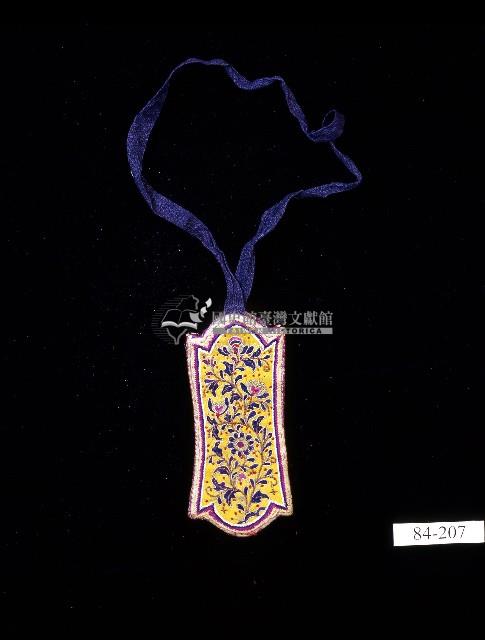 臺灣南部客家男性眼鏡袋藏品圖，第1張