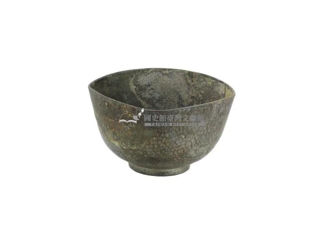 香園閣四委角口深腹銀碗藏品圖，第1張