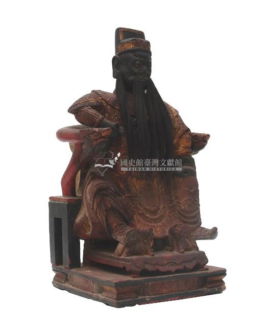 木雕雷府老天將像藏品圖，第1張