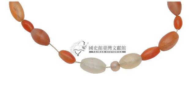 阿美族瑪瑙項鍊藏品圖，第1張