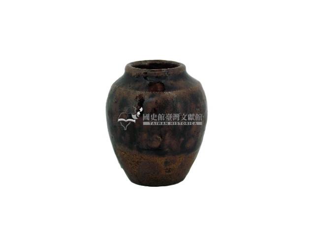 褐釉小陶罐藏品圖，第1張
