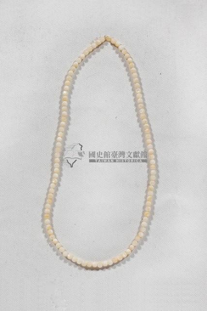 鄒族女用貝珠項鍊藏品圖，第1張