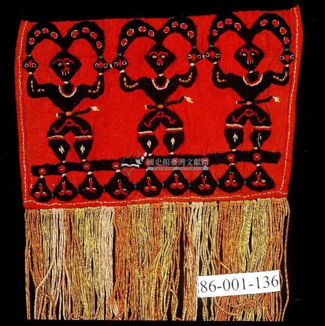 排灣族人像圖形方巾藏品圖，第1張