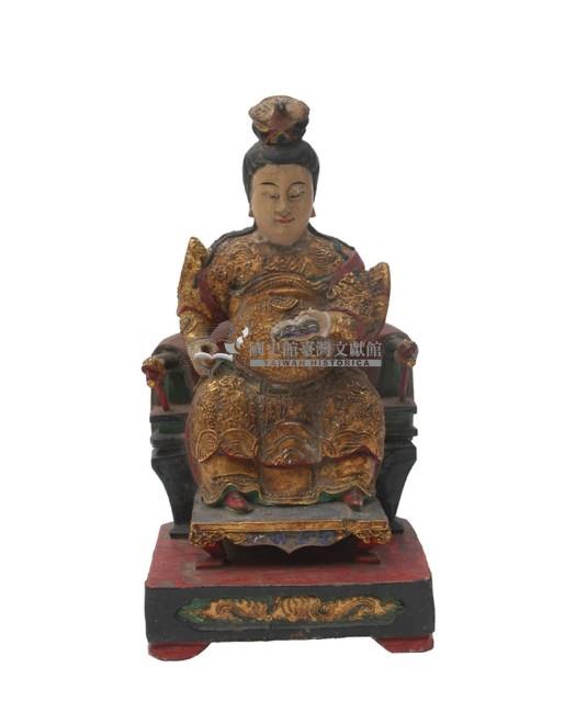 木雕臨水夫人像藏品圖，第1張