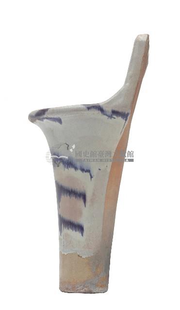 陶製藍白蹲式馬桶藏品圖，第1張